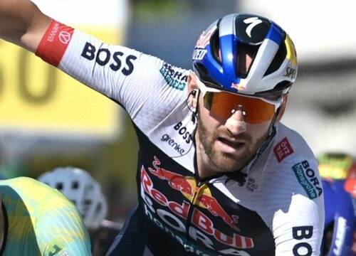 Meeus wint zesde etappe Zwitserland na lead-out Van Poppel, Vauquelin houdt gele trui