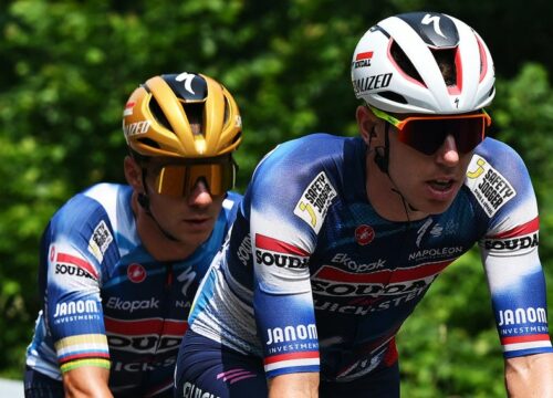 Evenepoel ‘stond erop’ dat Eenkhoorn in Tourselectie Soudal-QuickStep zit